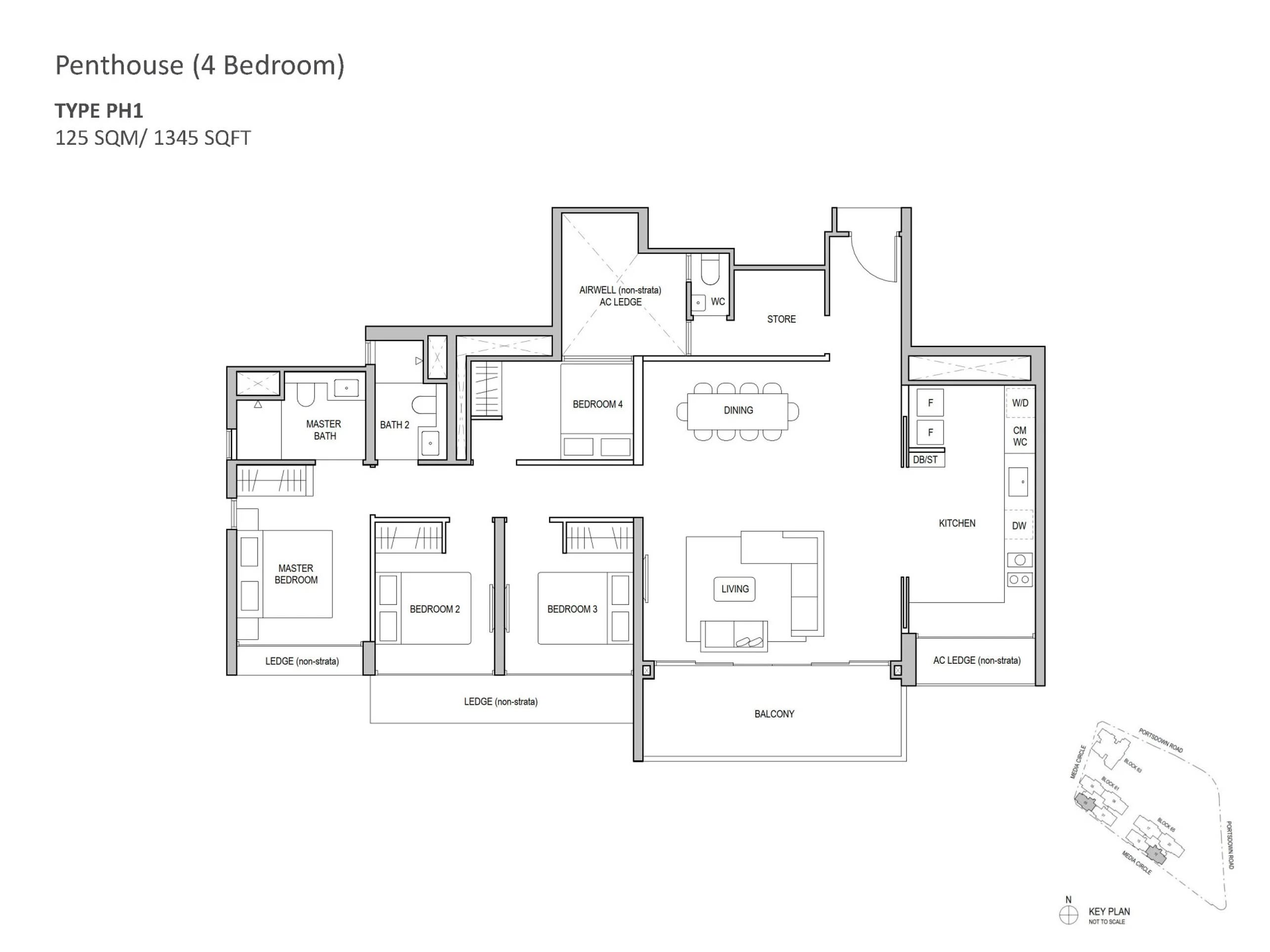 Bloomsbury Residences floorplan